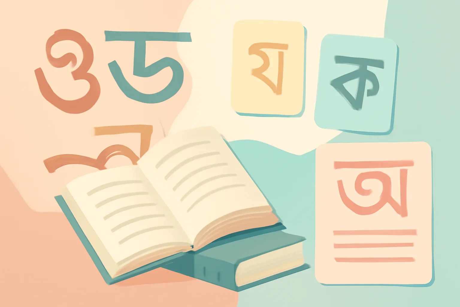 Bangla script and Bangladesh language page in a clean cultural editorial layout