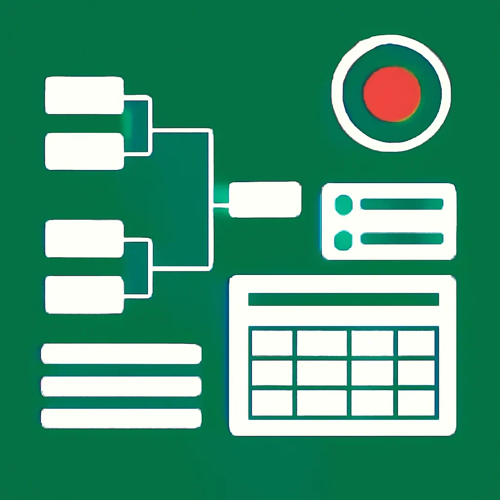 Tournament bracket and scorecard styled for Bangladesh cricket readers