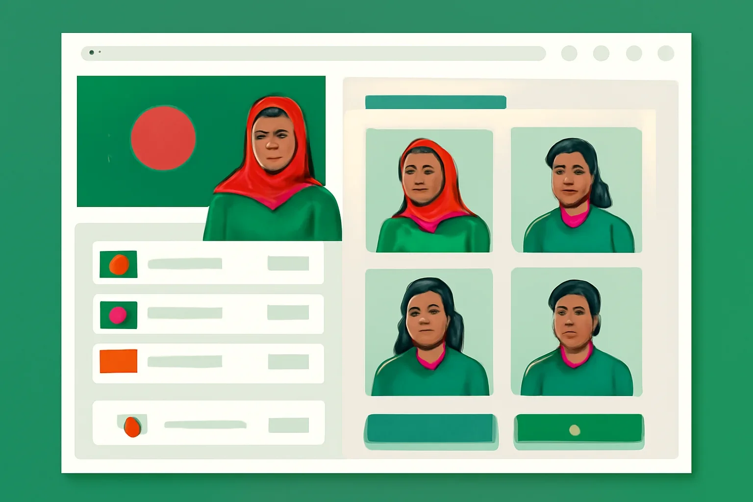 Bangladesh women national cricket team page with fixtures, players and rivalry links